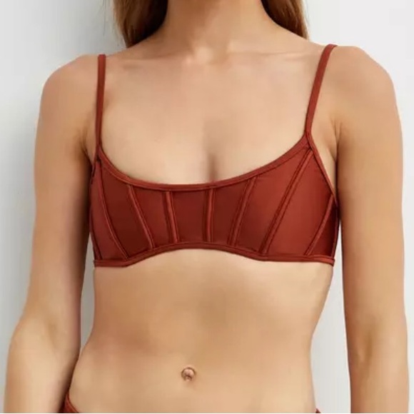 ZIMMERMANN
Brown Alight Bikini Top size 0 new with tags fits US 4 Retail $275 - Picture 5 of 14